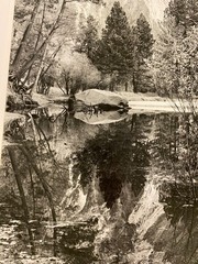 Black & White Photograph Merced River Bob Werling Ansel Adams Student California