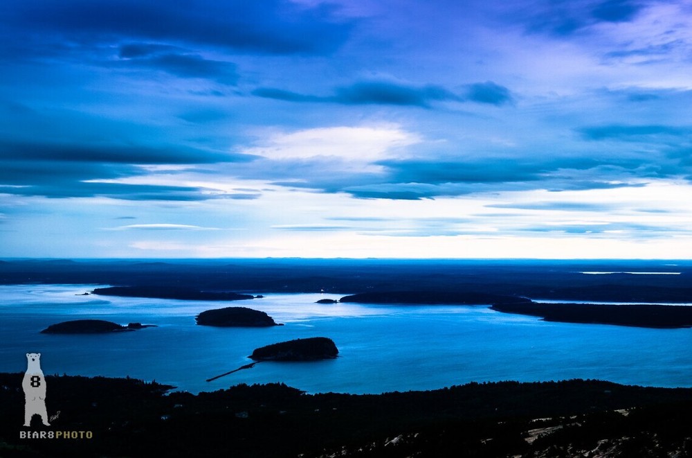 Bar Harbor Photography Prints – View from Cadillac Mountain – Acadia Maine Décor