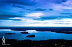 Bar Harbor Photography Prints – View from Cadillac Mountain – Acadia Maine Décor