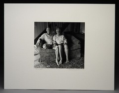 Charles Fendrock Silver Gelatin Large Format Photograph – Don + Ted