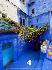 Beautiful Framed, Matted and Signed Photograph of Chefchaouen Morocco 6 Options