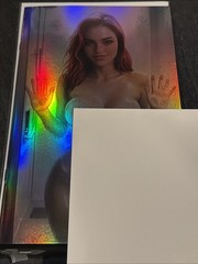 Ariel Shower Cosplay Bangers Comics Virgin FOIL Cover Ltd 10 WHAT CAN I SAY WOW