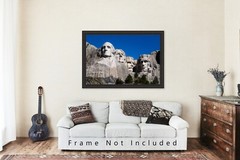 Mount Rushmore Photography Print: South Dakota Black Hills Presidents Picture