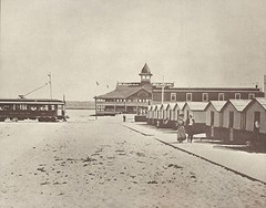 NEWPORT BEACH Pavillion RED CAR Trolley 1906 Photo Print 972 11″ x 14″