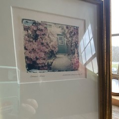 RARE Suzanne Camp Crosby Original SIGNED ART Photographic Print 1998 GREEN DOOR