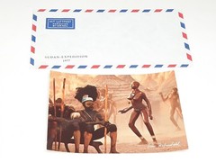Sudan Expedition 1977 Envelope & Nuba Postcard – From Leni Riefenstahl Estate