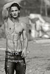 Nude Muscular Gay Man Naked Hunk Beefcake Male Cute Butt Jock HD 5×7 Photo M243