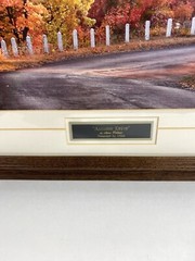 Steve Primm Autumn Drive Landscape Art Panoramic Photo Print Signed