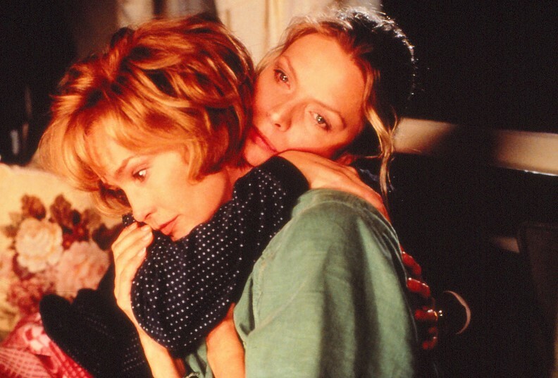 Film slide A thousand acres Jessica Lange M. Pfeiffer slide KB format L22-8-1-3