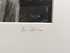 BRUCE BLUM SIGNED B&W Photo Print (16″X 20″)-«Look For My Brother»