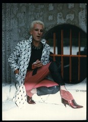 Gay Gay Transgender – Cigarette Fashion Pumps Concrete – 1980s – Photo 13x18cm