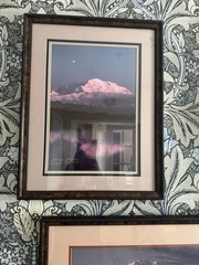 JOHNNY JOHNSON LIMITED EDITION PHOTOGRAPH PRINT MCKINLEY DAWN ALASKA 1993 Signed