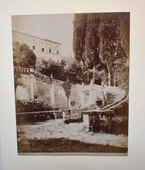 Vtg Italian Villa Photograph: 8964 Dettaglio della scala, Villa d’Este – Tivoli