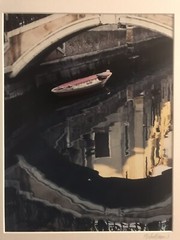 KRISTA ROSSOW LISTED MODERN PHOTOGRAPHY FRAMED OREGON ARTIST VENICE ITALY BOAT