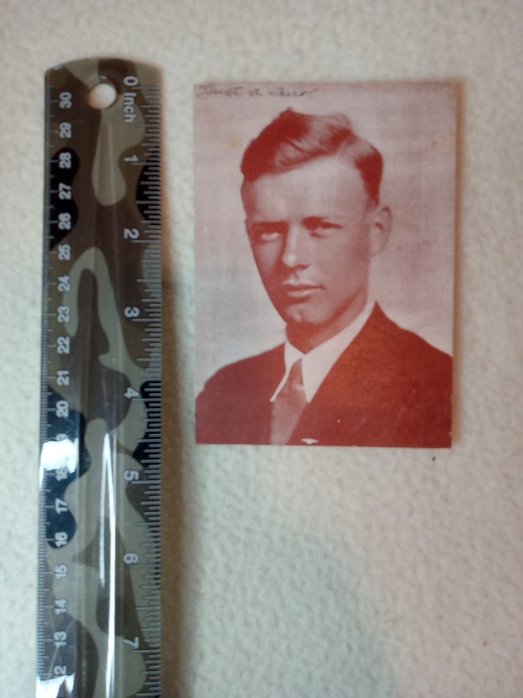 Charles Lindbergh Portrait Photograph Print 4.5×3.5