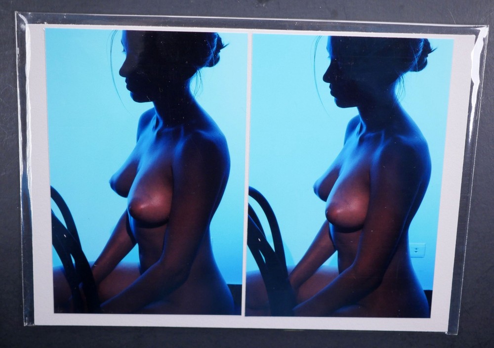 Boris Starosta 3D Stereoview – Betty 1704 – nude model signed 2001