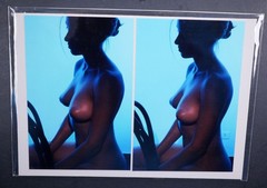 Boris Starosta 3D Stereoview – Betty 1704 – nude model signed 2001
