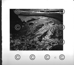 BOOK PLATE B&W Photo MORLEY BAER Doud Creek, Garrapata/ Portuguese Ridge 9X9.5″