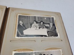 Photo album picture album old around 1890 decorated decoration 28x21cm #267066