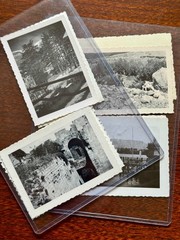VIVIAN MAIER Travel Set – 8 Original Vintage Snapshots of Switzerland & Beyond