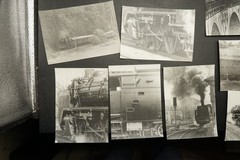 Photo Steam Locomotive Bundle Lot GDR 1985 Ride 62 015 Train Railway Bridge Pictures Old