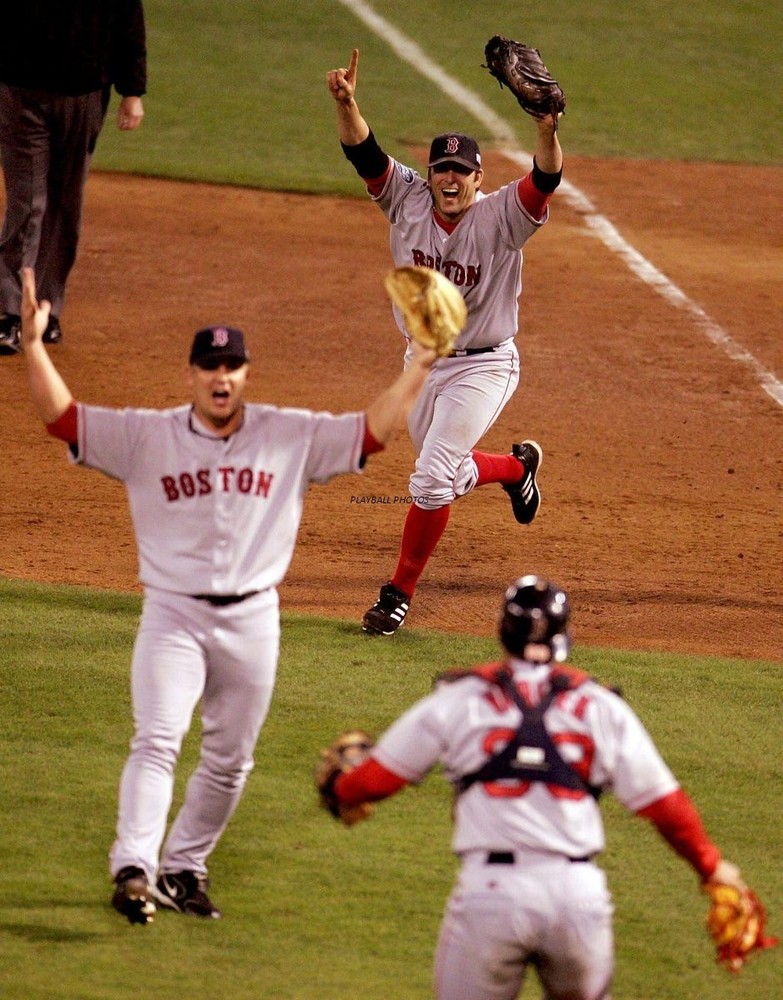 2004-red-sox-world-series-game-4 8×10 Colorized Print-FREE SHIPPING