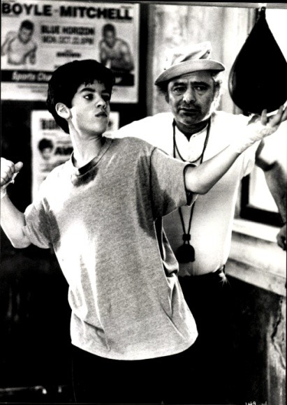 Photo Actor Sylvester Stallone with Son Sage Stallone, Rocky V – 10616971