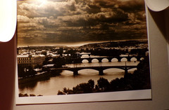 Original Artist Signed Fine Art Photograph Vltava, Prague Czech Artist M. Hynek