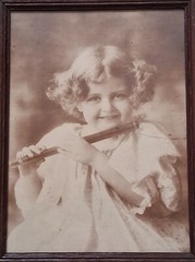 WHAT’LL YOU HAVE? 1897 M.B. Parkinson REAL PHOTO Cupid Awake / Cupid Asleep Girl