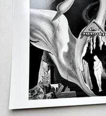 Fritz Henle Rare Inscribed Photograph Ballerina Nini Theilade in Bacchanale Dali