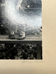RARE Original Morley Baer Signed Photograph 1940’s Children in Carmel By The Sea