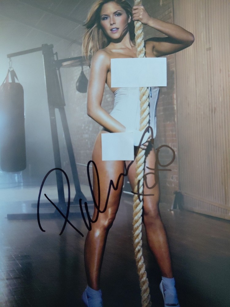 Britney Palmer-UFC Playboy Model Hand Signed 8×10 Autograph COA
