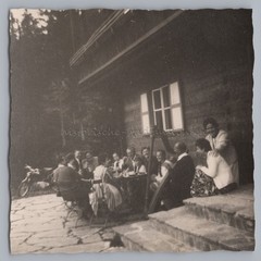 Saalbach Austria 1962 – Schattberg Alm Musician – Old Photo 1960s
