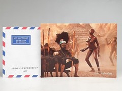 Sudan Expedition 1977 Envelope & Nuba Postcard – From Leni Riefenstahl Estate