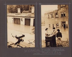 Photo Album 63 Photographs, View Karl Marx City / Chemnitz, Flood 1954,