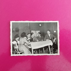 Vintage Photo Antique Christmas Women Men Women Theater Film Old Photo Art