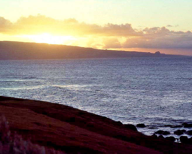 HAWAII MAUI Glossy 8×10 Photo Wall Art Poster Ocean Print Beach Sunset View