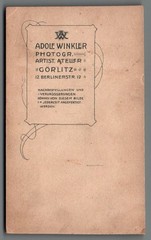 CdV photo portrait gentleman with moustache Görlitz studio Adolf Winkler c2186