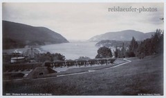 HUDSON RIVER, NORTH FROM WEST POINT. STODDARD. ORIGINAL ALBUMIN PHOTO CIRCA 1890