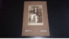 Photography On Cardboard. 2MOI10355. Around 1900. La Roche Sur Yon Man With