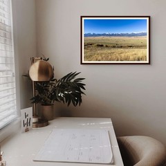 13×19 Fine Art Photography Print – Grazing Mountainscape – Archival Photo Paper