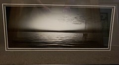 Edward Holland Signed And Numbered B&W Photography Sunset Sailboat 23″ W x9¼» H
