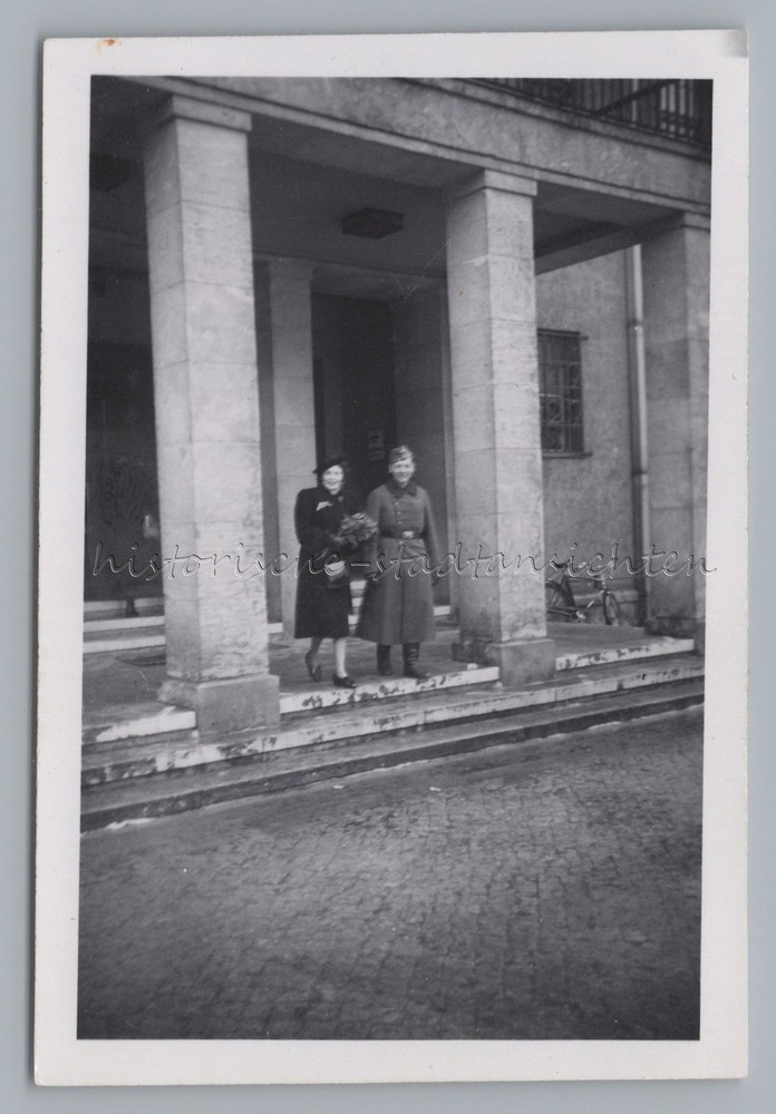 Berlin-Zehlendorf 1940 – State Office War Wedding Bicycle – Old Photo