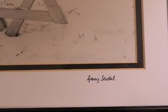 GARY SEIDEL TRIO OF JEWISH SYMBOLS 21/195 LIMITED EDITION SIGNED FRAMED