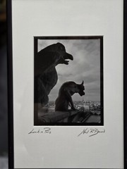 Frame Neil Robert Brown “lunch In Paris” Black And White Photograph Signed
