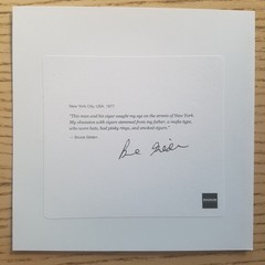BRUCE GILDEN – SIGNED PHOTO – MAGNUM SQUARE PRINT