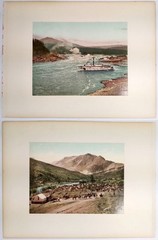 Photo: The Cascades of the Columbia River; Colorado, Round Up on the Cimarron