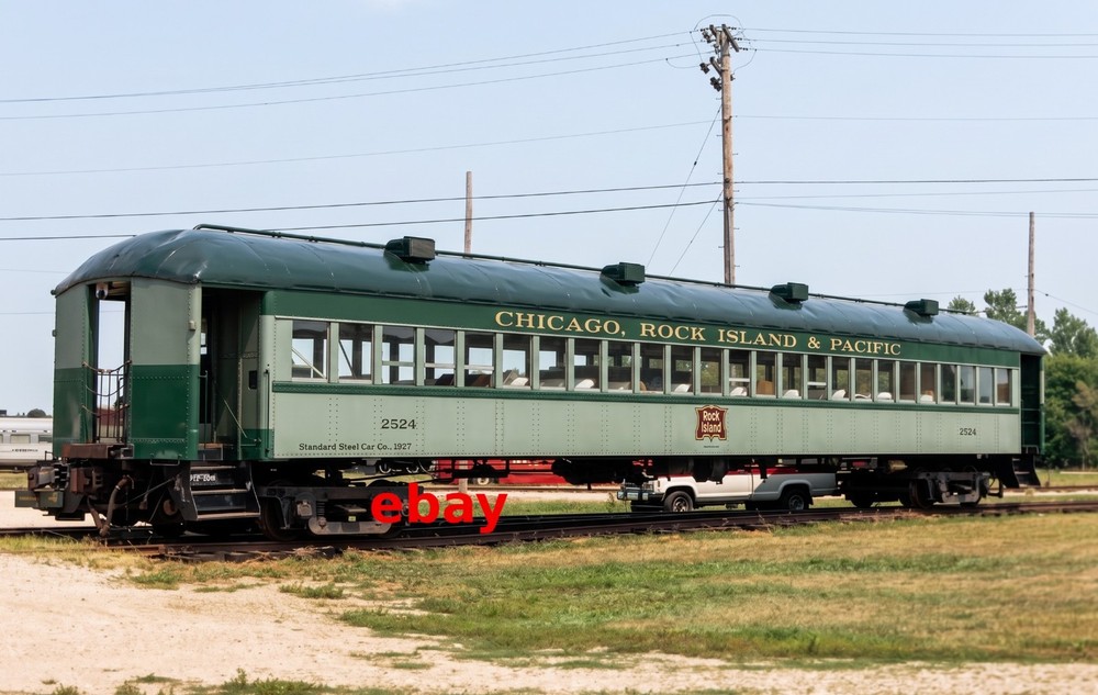 Photo Art Print Rock Island Coach Car No. 2524 Built by Standard Steel Car 1927