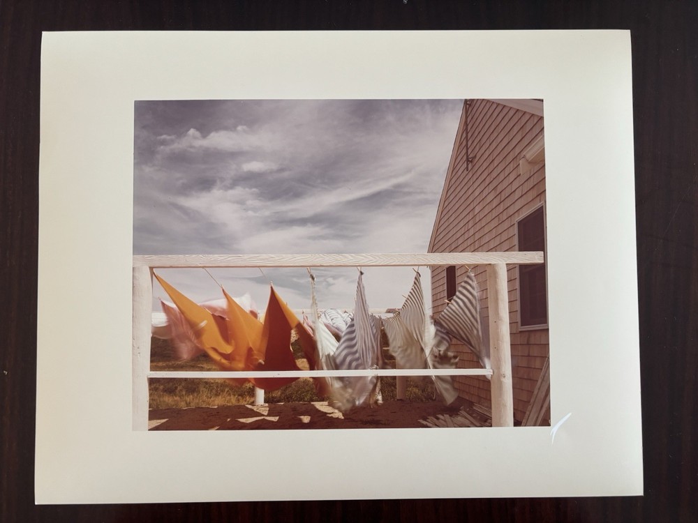 Joel Meyerowitz P Town 1977 Signed Autographed Dye Coupler Print On Kodak Paper