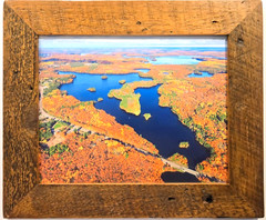Katherine Lake, Oneida County, Wisconsin, Overhead Photogragh. Frame Optional.